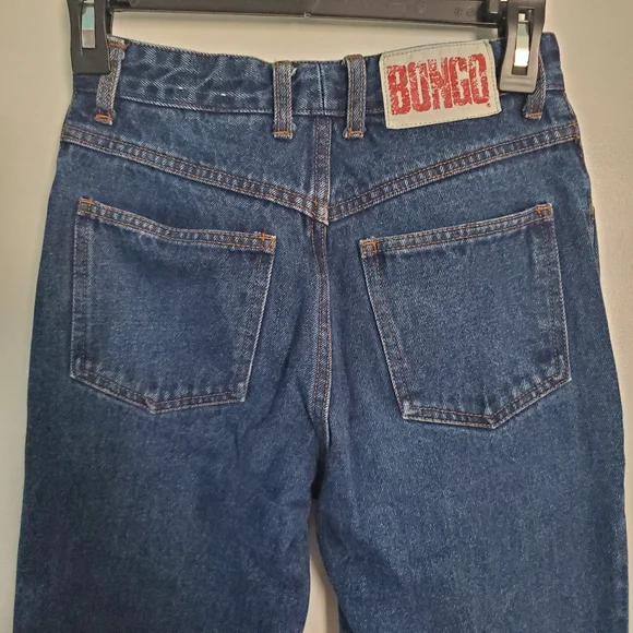 Vintage BONGO Blue High Waisted Jeans - Picture 5 of 10